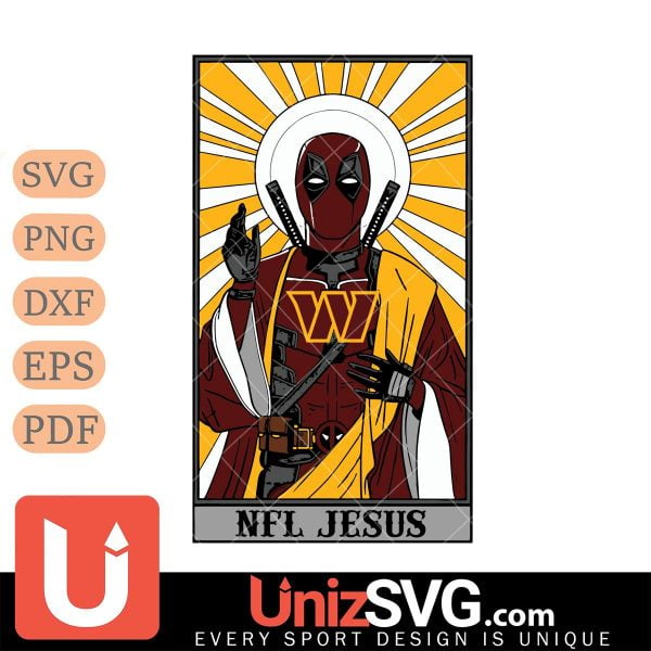 Washington Football Team Deadpool NFL Jesus