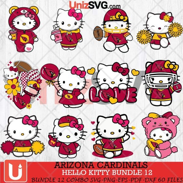 Arizona Cardinals Hello Kitty Bundle 12