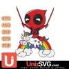 Arizona Cardinals Cute Deadpool Rainbow