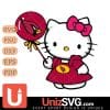 Arizona Cardinals Cute Hello Kitty 2