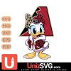 Arizona Diamondbacks Fancy Daisy Duck Disney