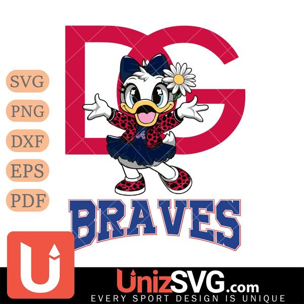 Atlanta Braves Dolce And Gabbana Daisy Duck Disney