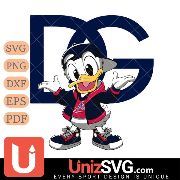 Atlanta Braves Dolce And Gabbana Donald Duck Disney