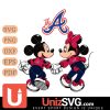 Atlanta Braves Fan Minnie And Mickey Love