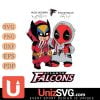 Atlanta Falcons Deadpool X Wolverine Funny