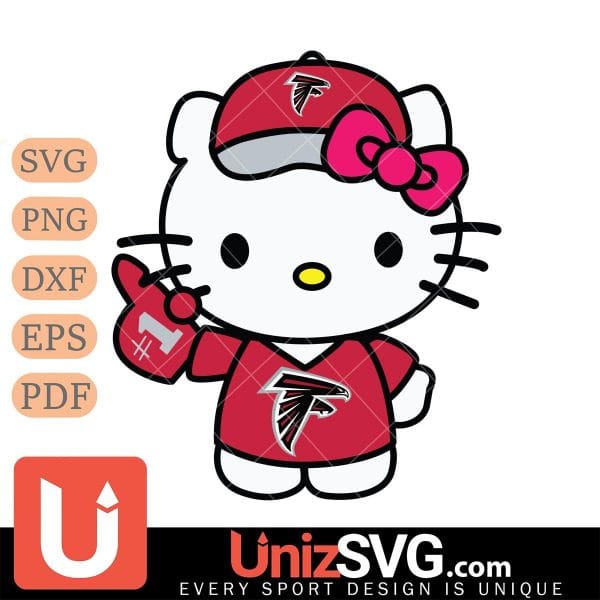 Atlanta Falcons Hello Kitty Best Fan