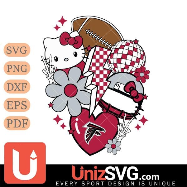 Atlanta Falcons Hello Kitty Nfl 2