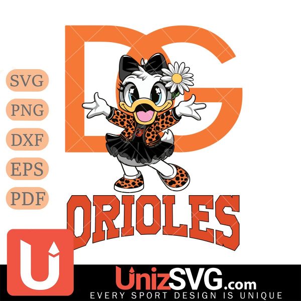 Baltimore Orioles Dolce And Gabbana Daisy Duck Disney