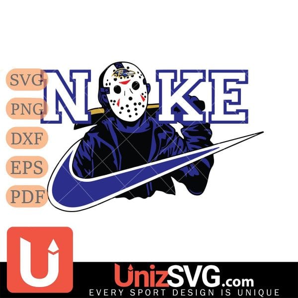 Baltimore Ravens Jason Voorhees Nike