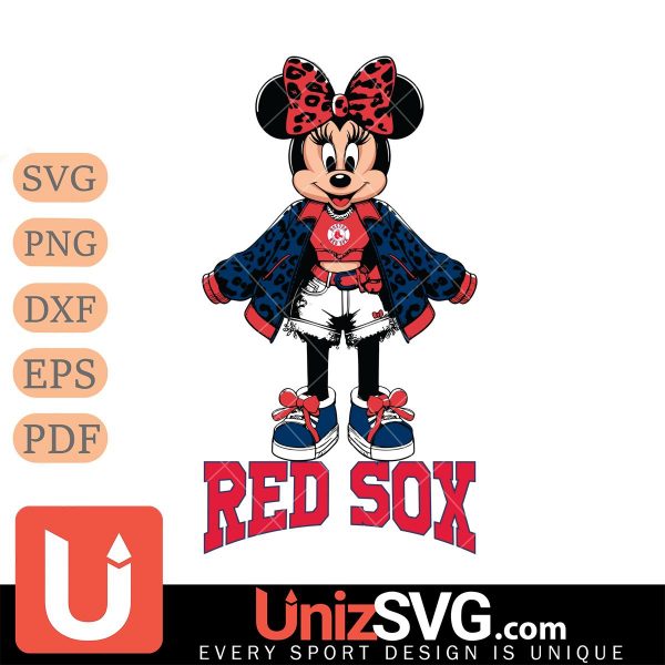 Boston Red Sox Style Minnie Disney