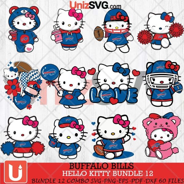 Buffalo Bills Hello Kitty Bundle 12