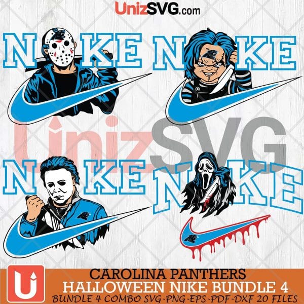 Carolina Panthers Halloween SVG