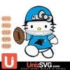 Carolina Panthers Hello Kitty Nfl 4