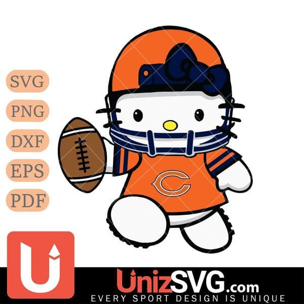 Chicago Bears Hello Kitty Nfl 4