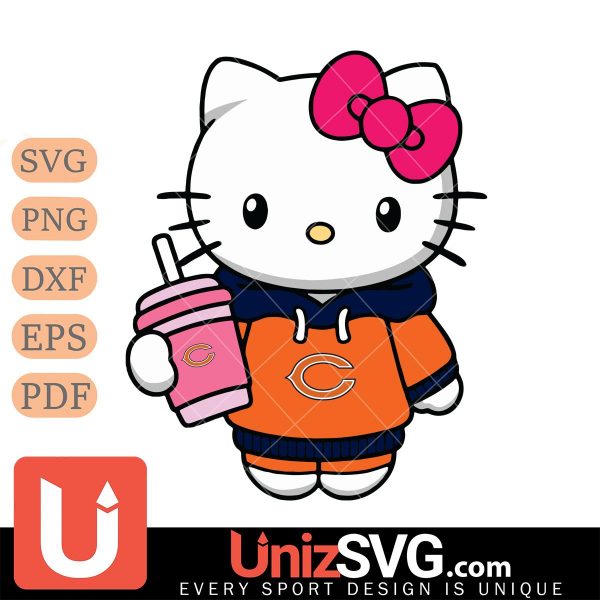 Chicago Bears Pretty Hello Kitty