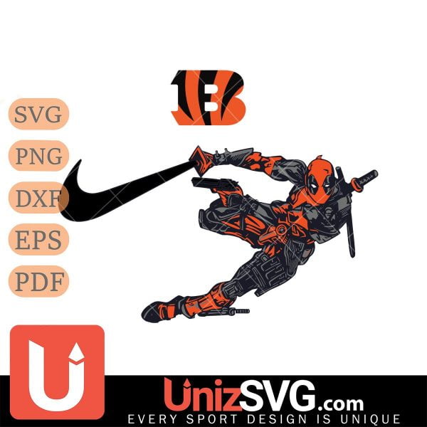 Cincinnati Bengals Deadpool Nike