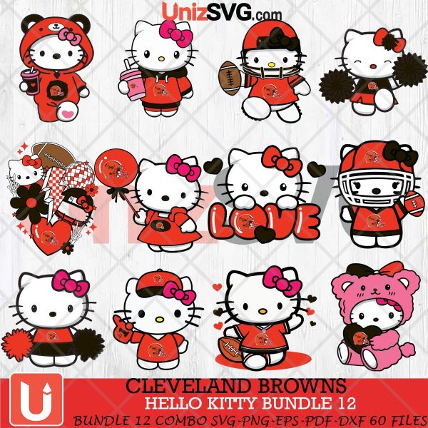 Cleveland Browns Hello Kitty Bundle 12