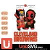 Cleveland Browns Deadpool X Wolverine Funny