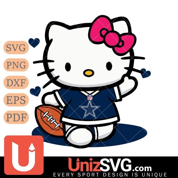 Dallas Cowboys Hello Kitty Nfl 3