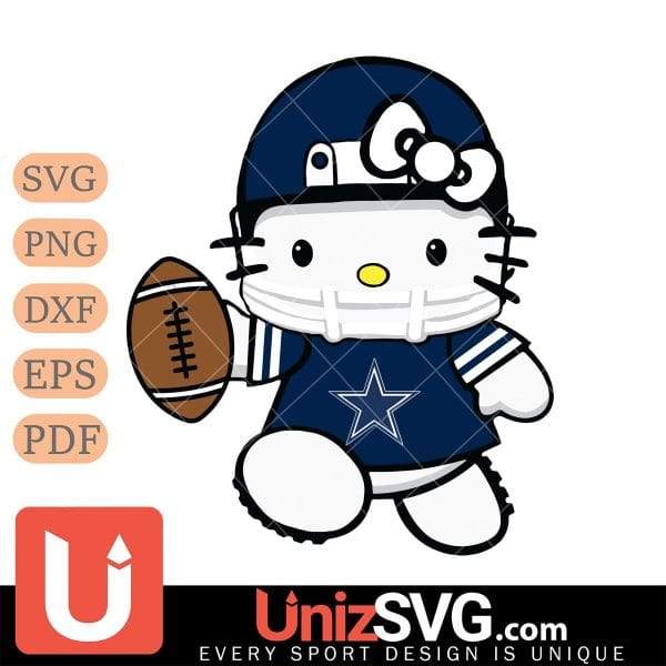 Dallas Cowboys Hello Kitty Nfl 4