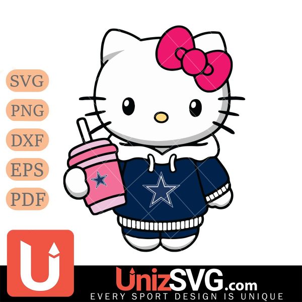 Dallas Cowboys Pretty Hello Kitty