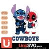 Dallas Cowboys Stitch And Deadpool Cute