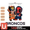 Denver Broncos Deadpool X Wolverine Funny