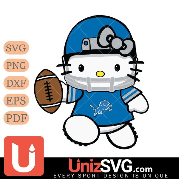 Detroit Lions Hello Kitty Nfl 4