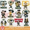 Green Bay Packers Disney Characters NFL Bundle 12