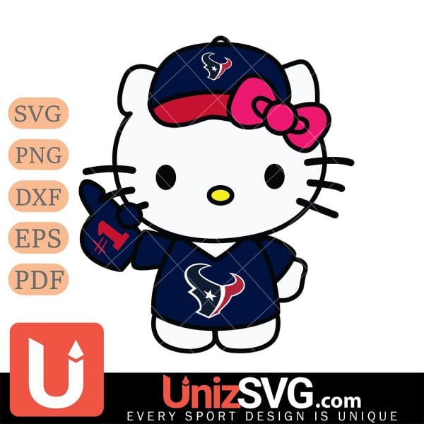 Houston Texans Hello Kitty Best Fan