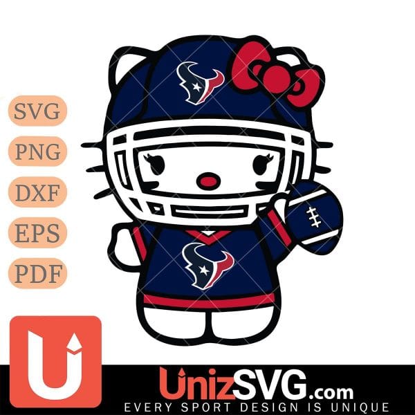 Houston Texans Hello Kitty Nfl 1