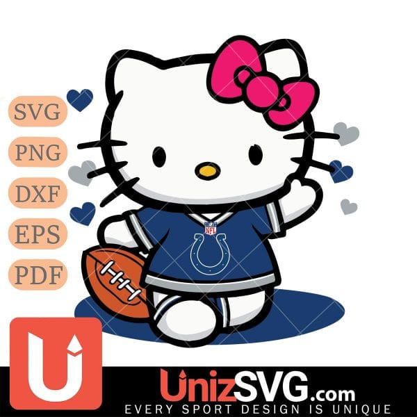 Indianapolis Colts Hello Kitty Nfl 3