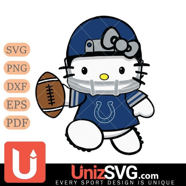 Indianapolis Colts Hello Kitty Nfl 4