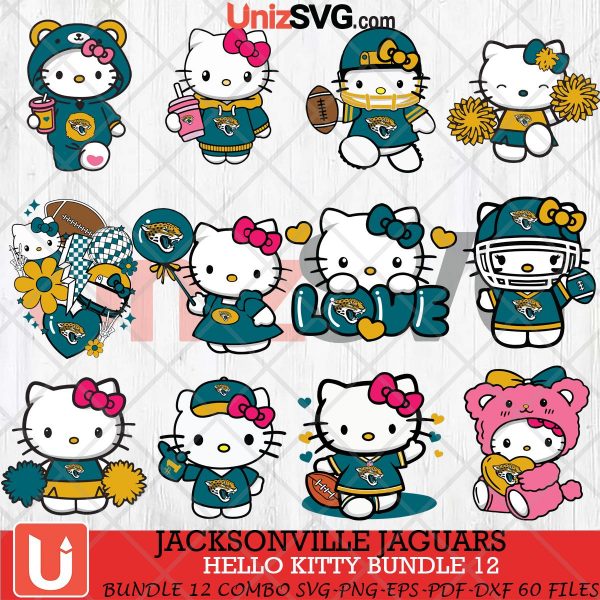 Jacksonville Jaguars Hello Kitty Bundle 12