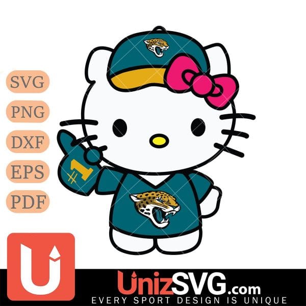 Jacksonville Jaguars Hello Kitty Best Fan