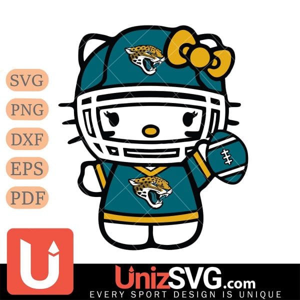 Jacksonville Jaguars Hello Kitty Nfl 1