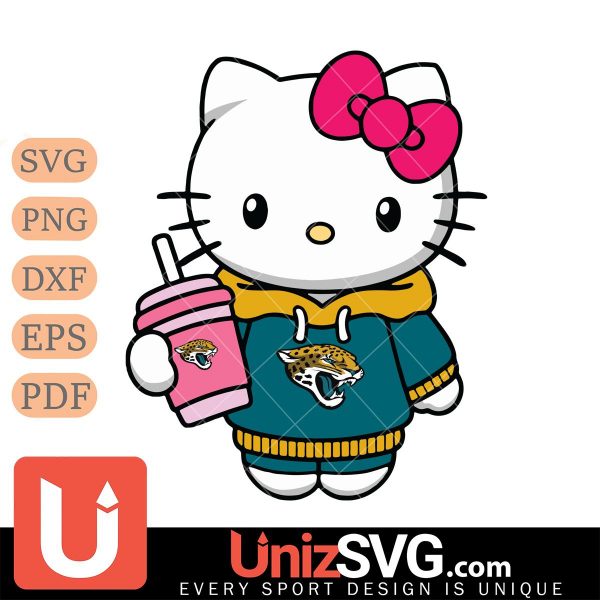 Jacksonville Jaguars Pretty Hello Kitty