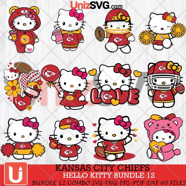 Kansas City Chiefs Hello Kitty Bundle 12