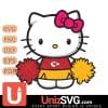 Kansas City Chiefs Hello Kitty Cheerleader 2