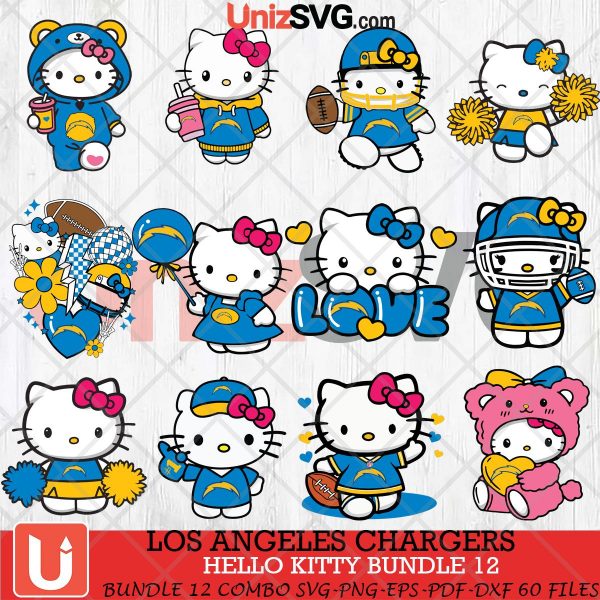 Los Angeles Chargers Hello Kitty Bundle 12