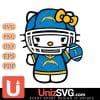 Los Angeles Chargers Hello Kitty Nfl 1