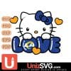 Los Angeles Rams Hello Kitty Love