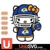 Los Angeles Rams Hello Kitty Nfl 1