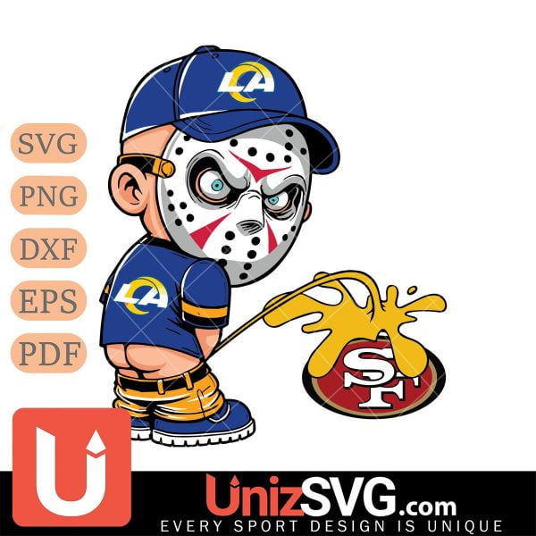 Los Angeles Rams Jason Voorhees Piss On San Francisco 49ers