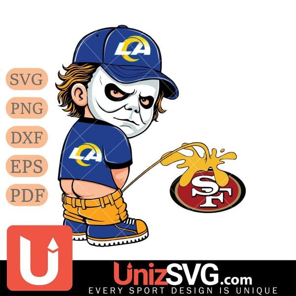 Los Angeles Rams Michael Myers Piss On San Francisco 49ers