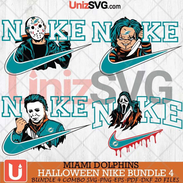 Miami Dolphins Halloween SVG