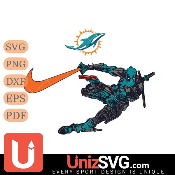 Miami Dolphins Deadpool Nike