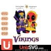 Minnesota Vikings Deadpool X Wolverine Funny