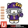 Minnesota Vikings Hello Kitty Nfl 1