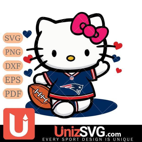 New England Patriots Hello Kitty Nfl 3